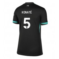 Liverpool Ibrahima Konate #5 Fußballbekleidung Auswärtstrikot Damen 2024-25 Kurzarm